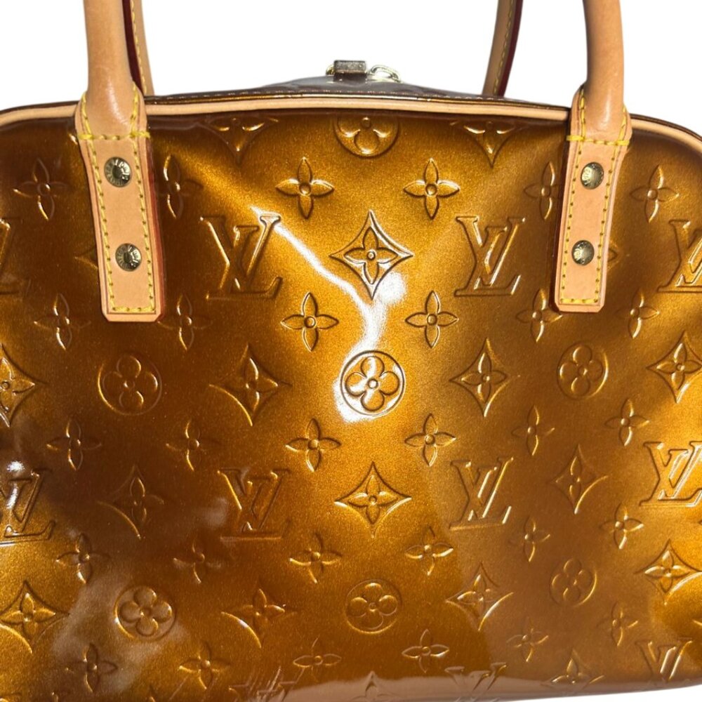 💎✨Authentic✨💎Louis Vuitton Tompkins square vernis brown - Picture 7 of 12